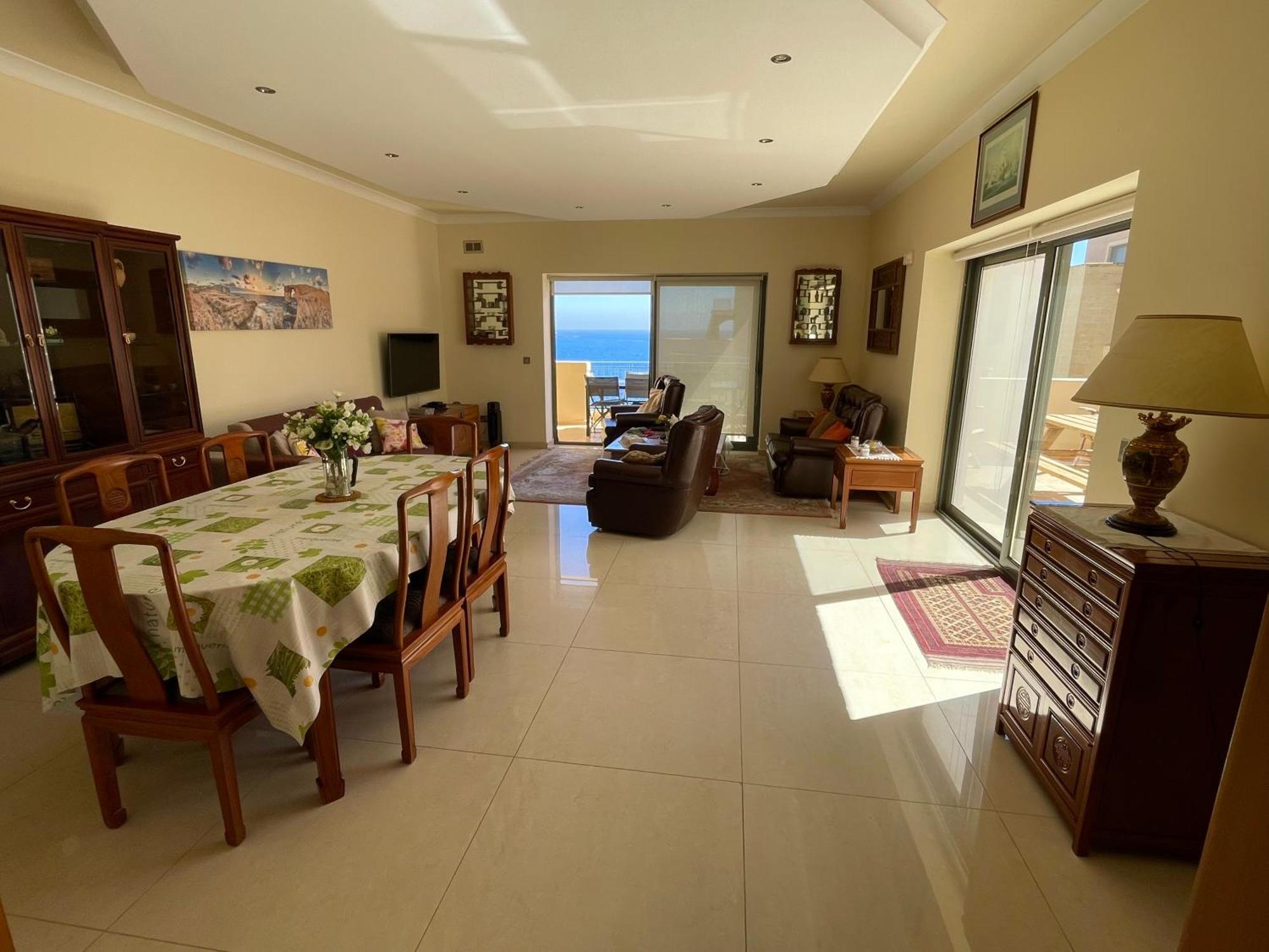 Spacious Luxurious Apartment With Seaview Mellieħa Cameră foto